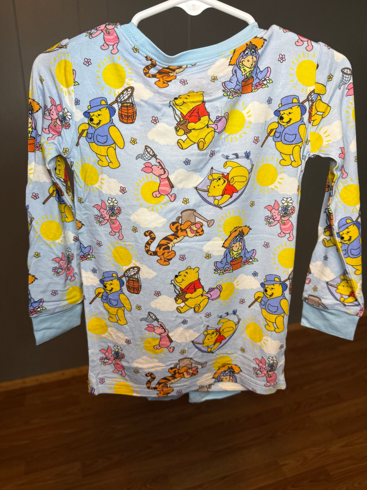 Blue Pooh Two Piece Set