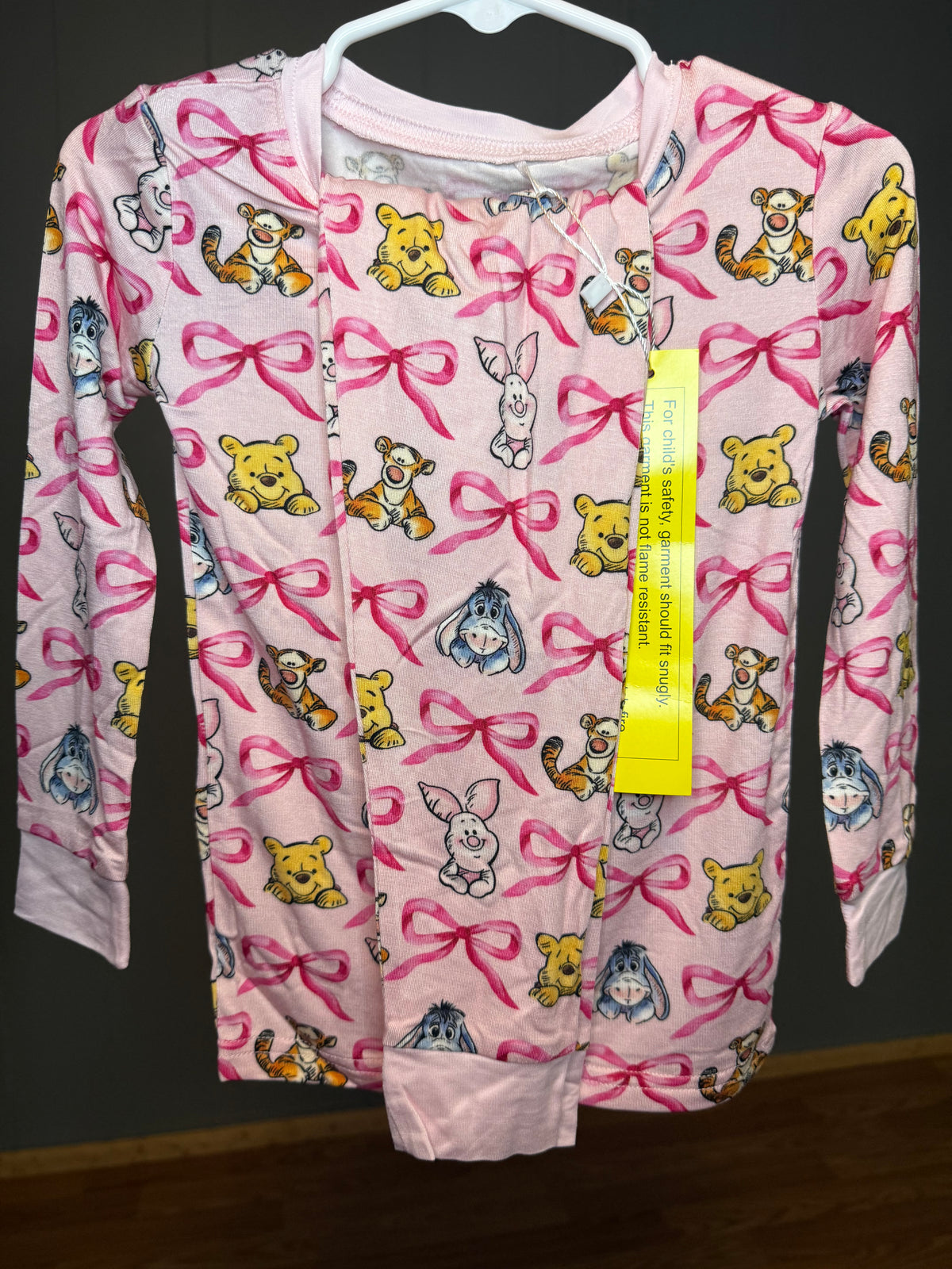 Pink Pooh Two Piece Set