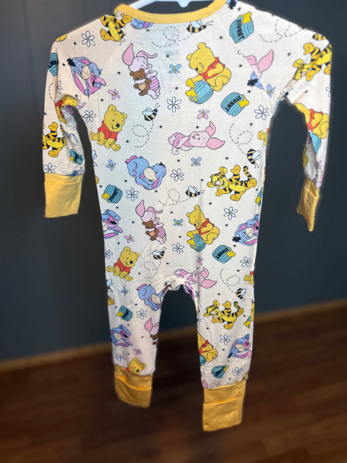 Yellow Pooh Onesie