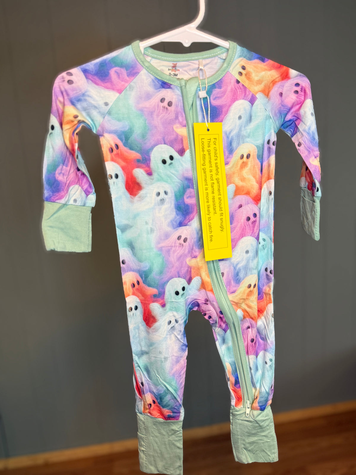 Colorful Ghost Onesie