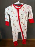Red Goose Ribbon Onesie