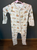 Gingerbread Patchwork Onesie
